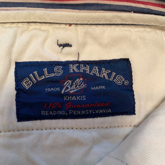 Bills Khakis Red White Blue Striped Men’s Shorts - Picture 5 of 11